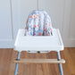 Gray Floral Cushion Cover