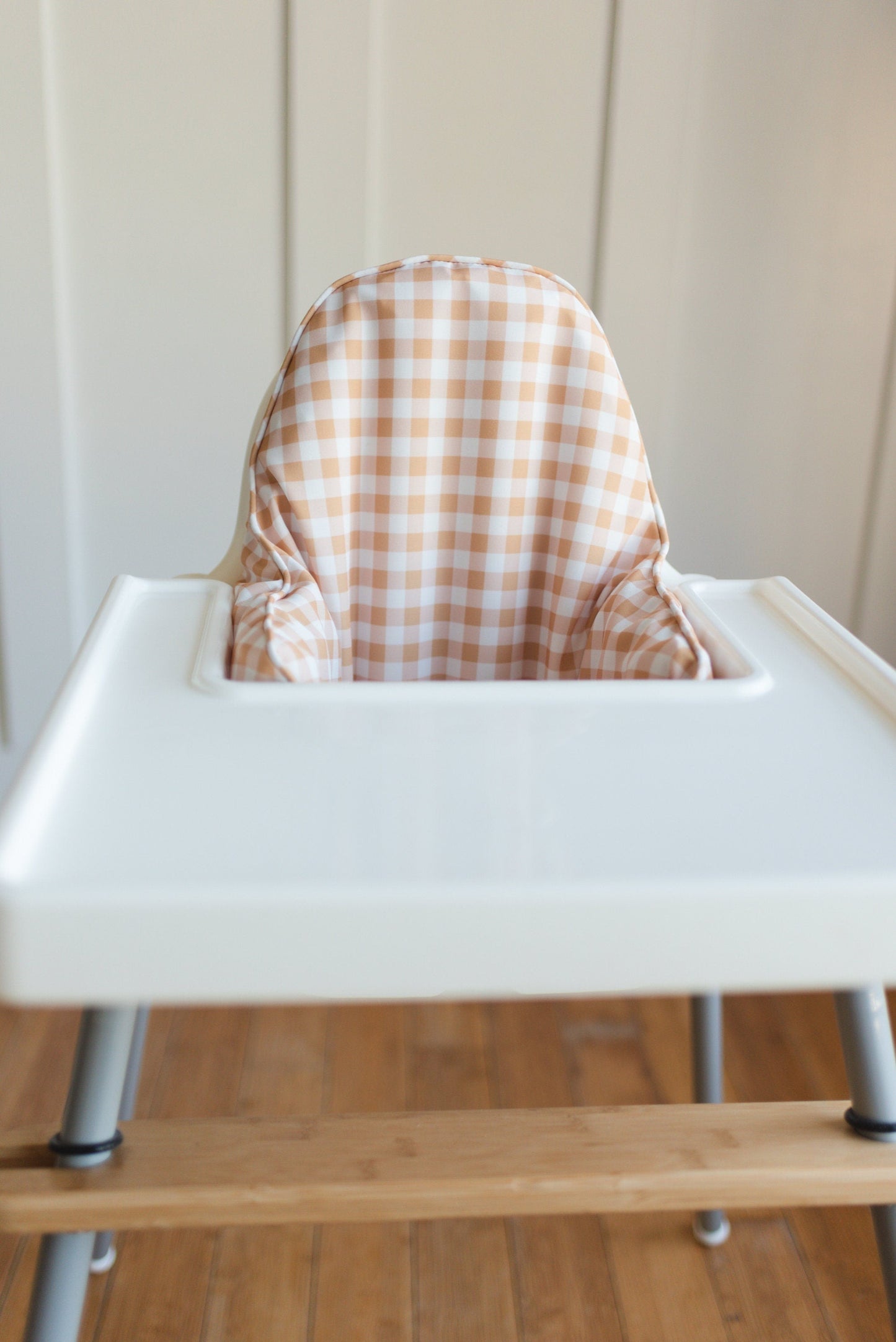 Yellow Gingham Cushion Cover