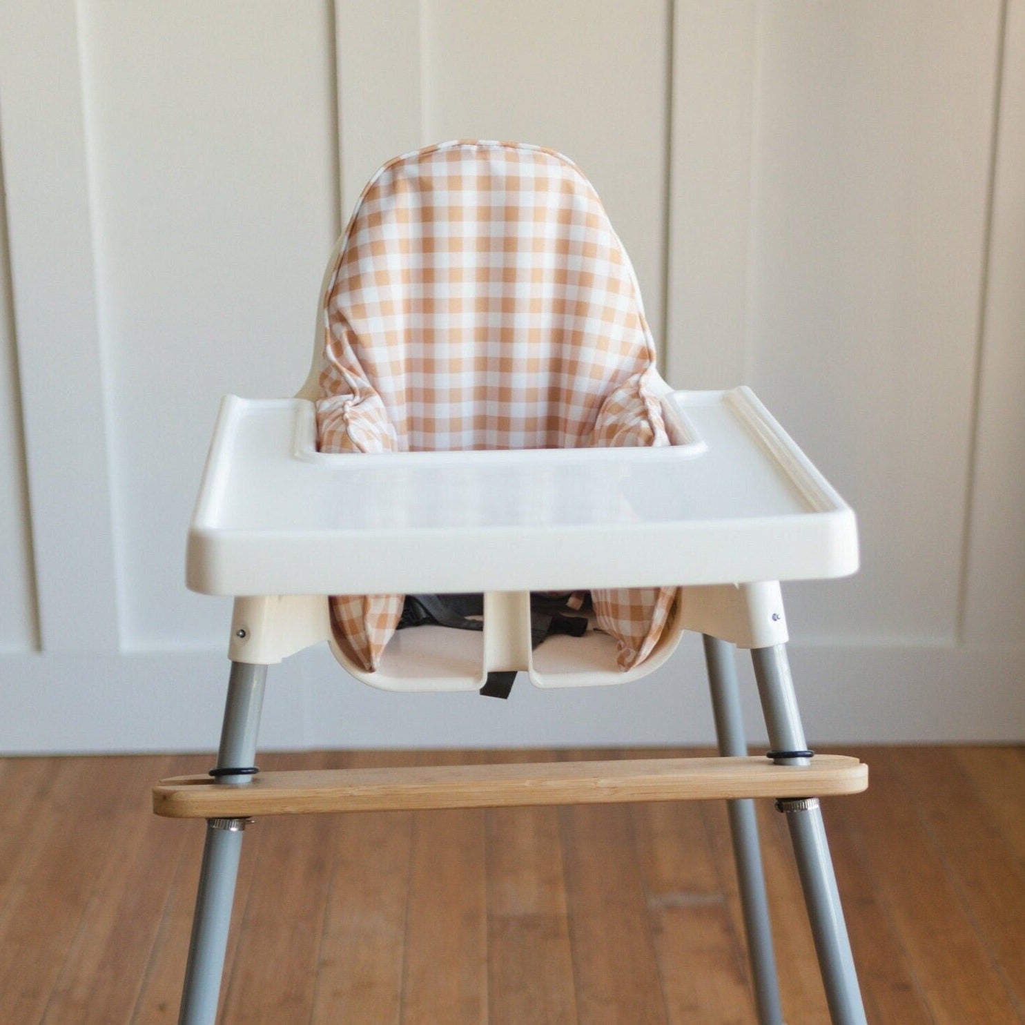 Yellow Gingham Cushion Cover