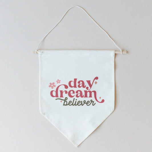 Daydream Believer Canvas Pennant