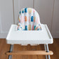 Popsicle Cushion Cover for the IKEA Antilop Highchair - Wipeable IKEA Antilop Cushion Cover with Inflatable Cushion Insert Summer Ice Cream