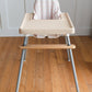 Neutral Polka Dot Cushion Cover for the IKEA Antilop Highchair - Wipeable IKEA Antilop Cushion Cover with Inflatable Cushion Insert - Boho