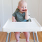 Custom Embroidered Organic Cotton Bodysuit or T-Shirt Romper - more colors