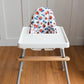 Berries Cushion Cover for the IKEA Antilop Highchair - Wipeable IKEA Antilop Cushion Cover - 4th of July Red White Blue Strawberry Blueberry