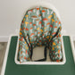 Green Mushroom Print Cushion Cover