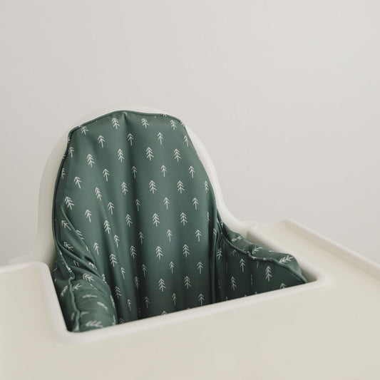 Green Christmas Trees Cushion Cover