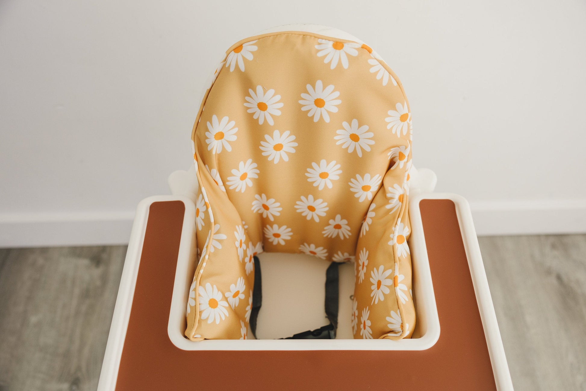 Yellow Daisy Cushion Cover for the IKEA Antilop Highchair - Flower Wipeable IKEA Antilop Cushion Cover with Inflatable Cushion Insert - Fall