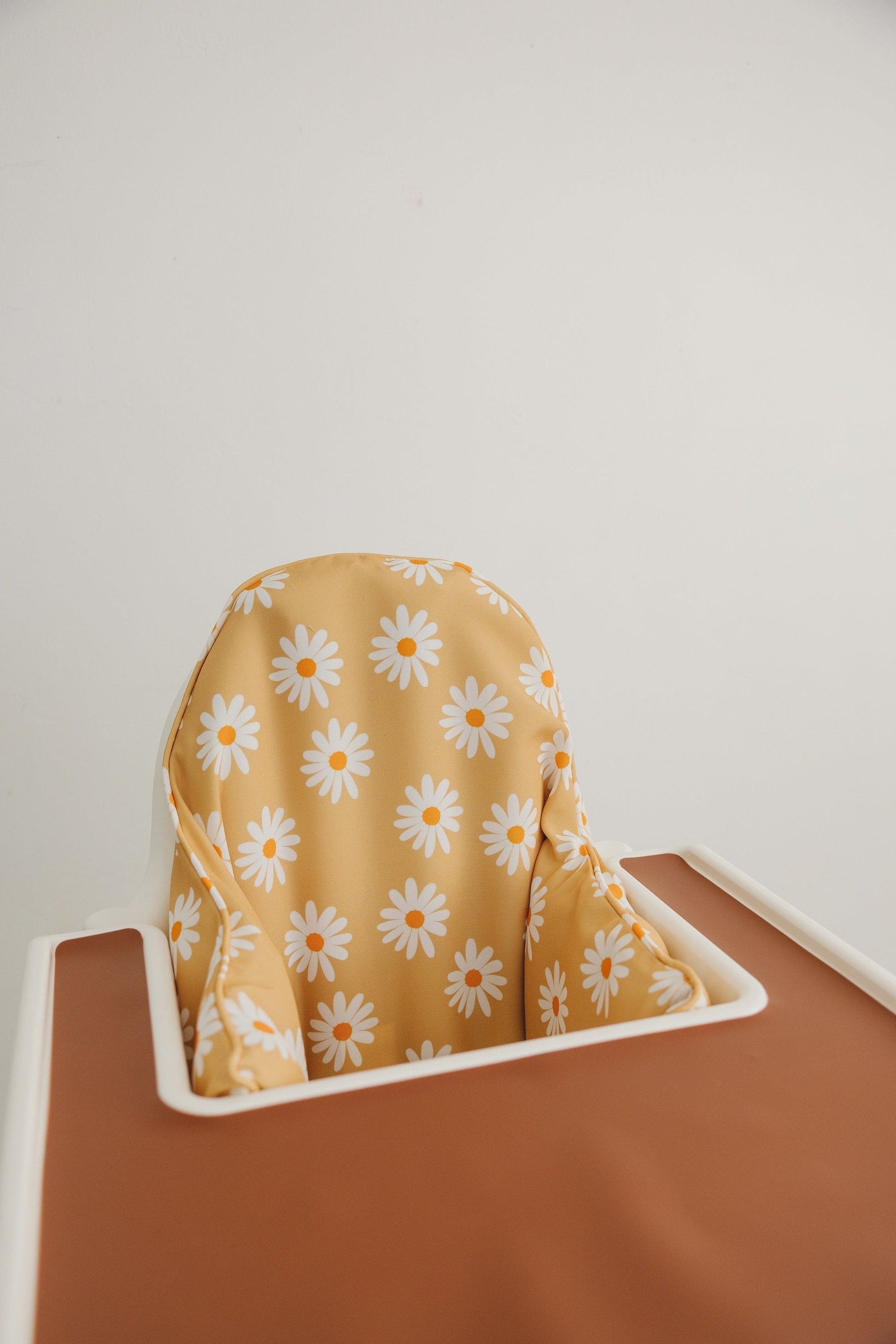 Yellow Daisy Cushion Cover for the IKEA Antilop Highchair - Flower Wipeable IKEA Antilop Cushion Cover with Inflatable Cushion Insert - Fall