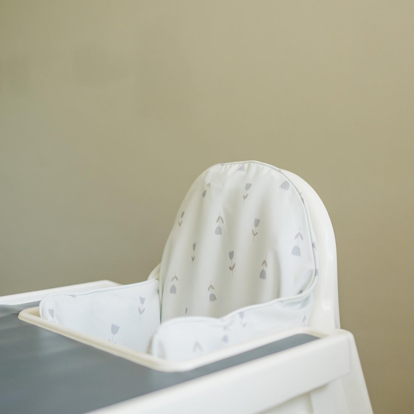 Blue Tulips Cushion Cover