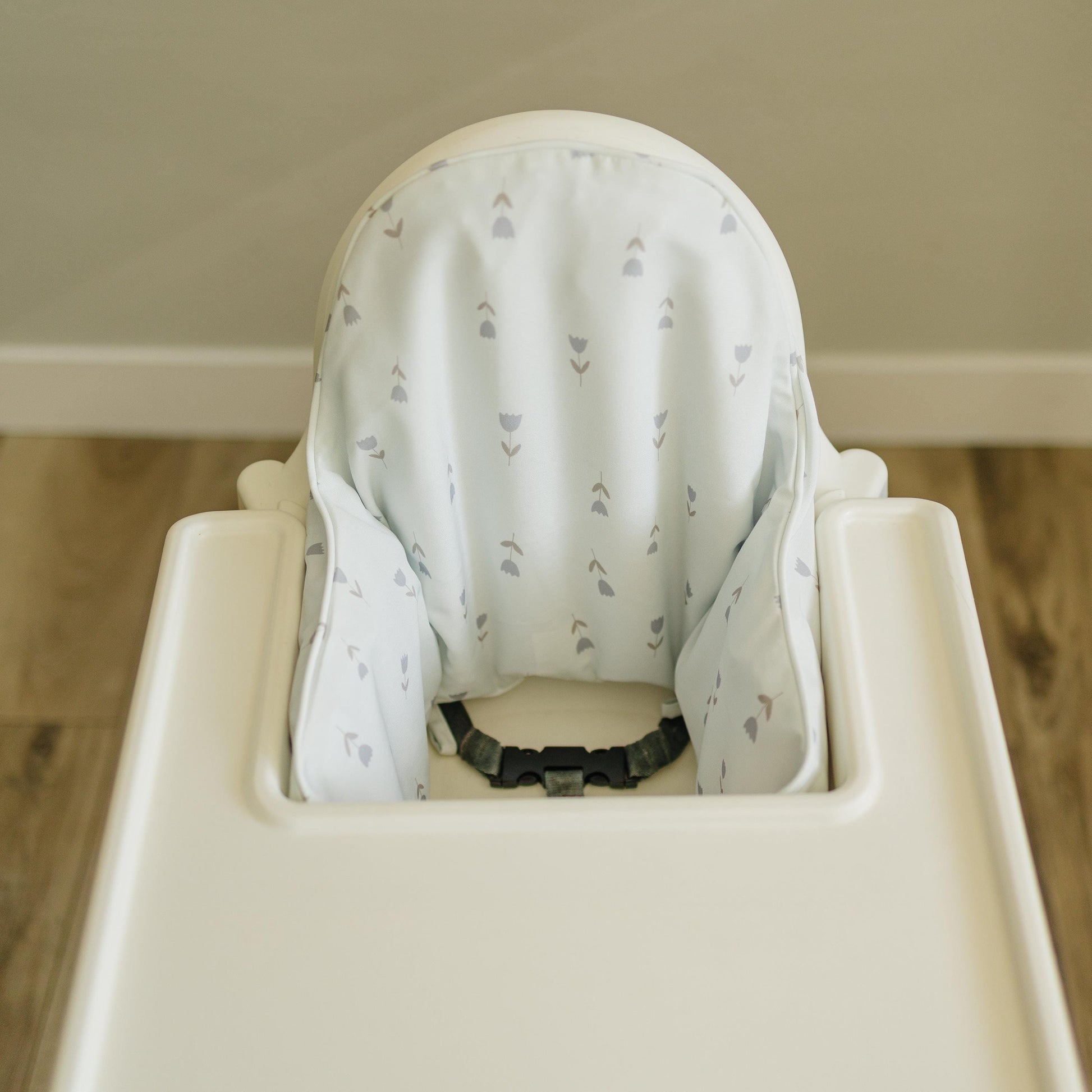 Blue Tulips Cushion Cover