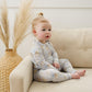 Bunny Blossoms Bamboo Zippy Romper