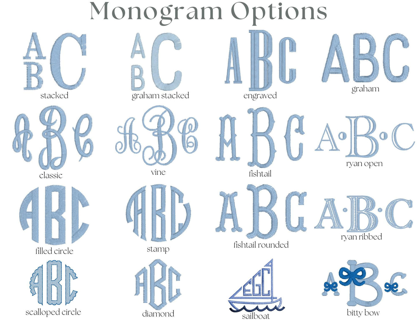 Custom Embroidered Gingham Toddler Backpack - Blue