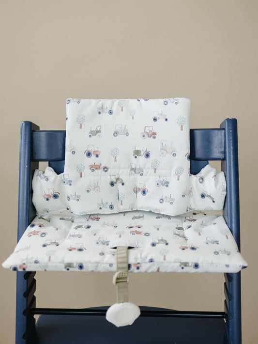 Tiny Tractors Cushion for the Stokke Tripp Trapp Highchair
