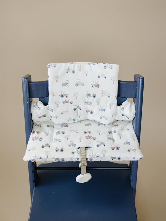 Tiny Tractors Cushion for the Stokke Tripp Trapp Highchair