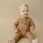 Custom Embroidered Organic Cotton Romper - Football Embroidery