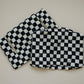 Black & White Checkered Cushion for the Stokke Tripp Trapp Highchair