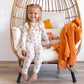 Pumpkin Posie 2pc Bamboo Pajamas for Kids - Sizes Newborn & Up!