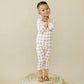 Golden Gingham 2pc Henley Bamboo Pajamas - Sizes Newborn & Up!