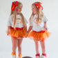 Custom Embroidered Organic Cotton Tee - Football Team Spirit - Custom Football Tee - Personalized Kids Clothing