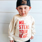 Mr Steal Your Heart Crewneck Sweatshirt - Cream