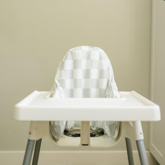 Greige Checker IKEA Antilop Cushion Cover