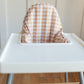 Yellow Gingham Cushion Cover