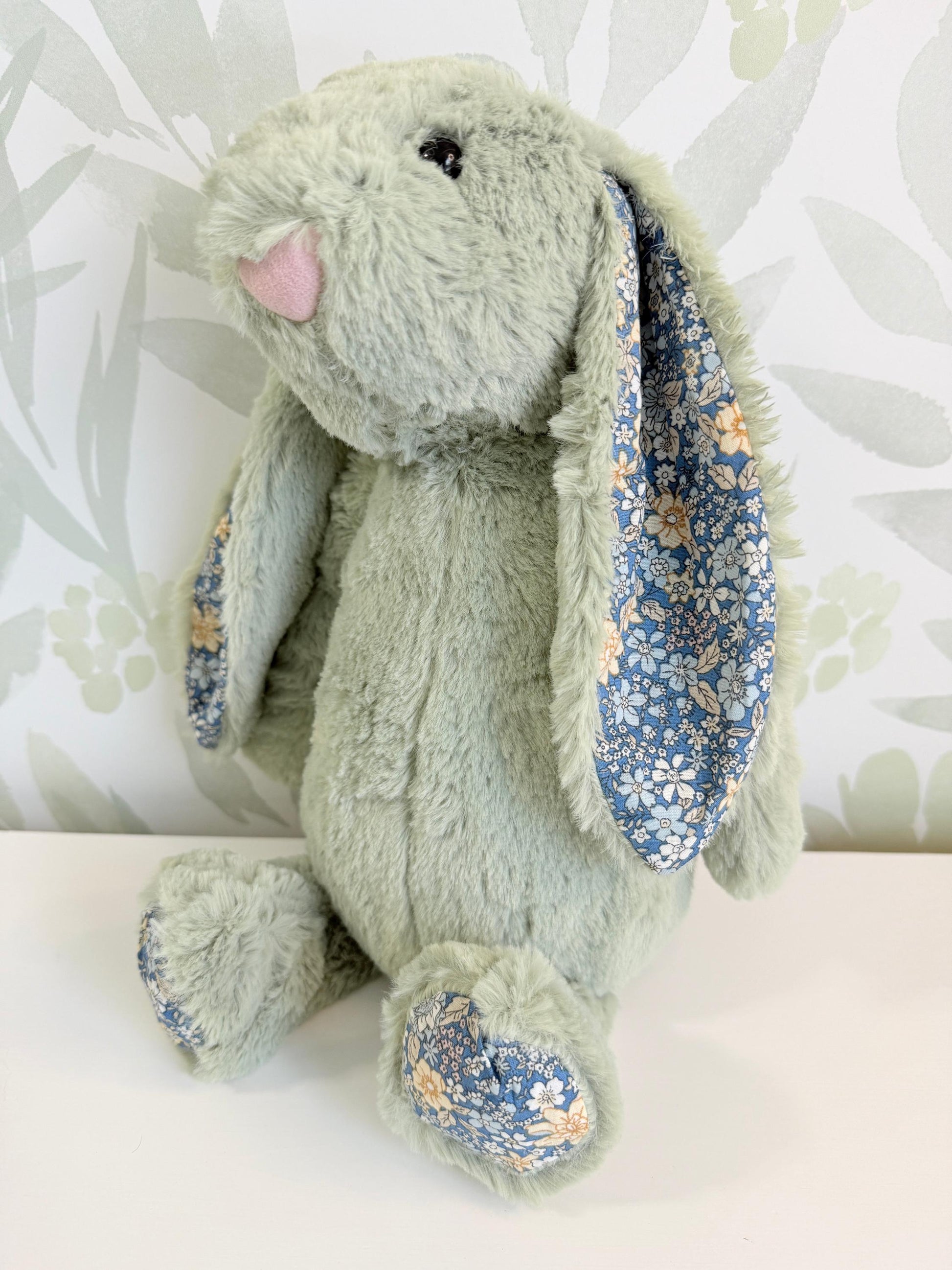 Custom Embroidered Plush Easter Bunny - more colors