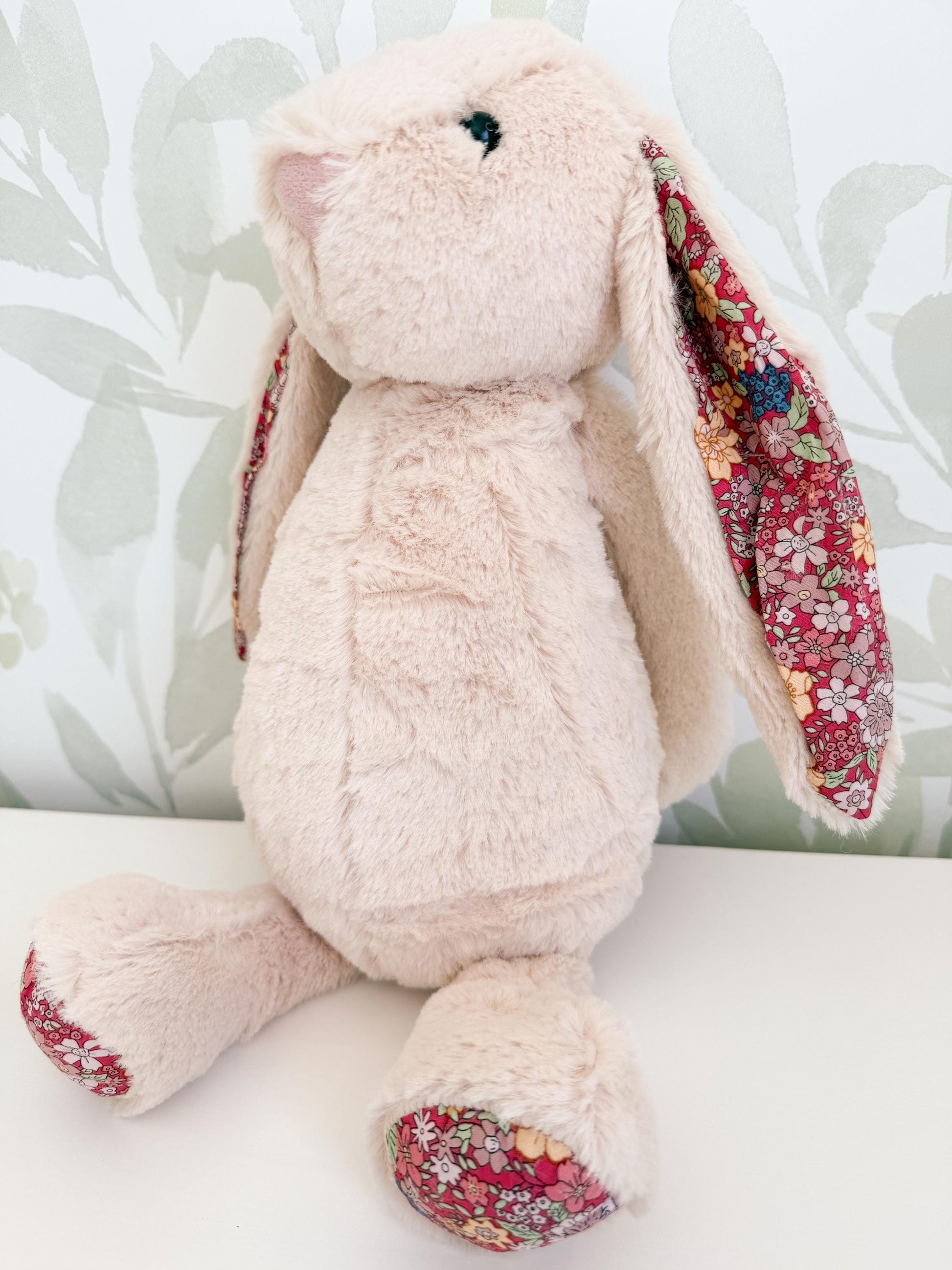 Custom Embroidered Plush Easter Bunny - more colors