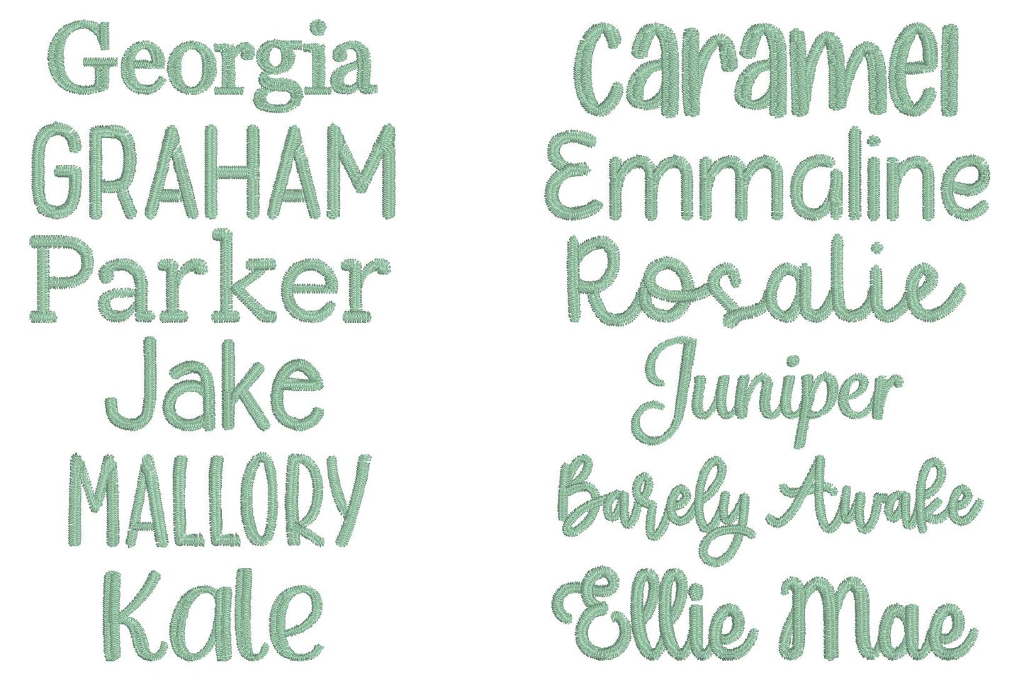 Custom Embroidered Plush Easter Bunny - more colors