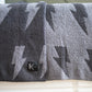 Black + Charcoal Bolt Cozy Blanket