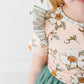 Sage Sweet Peonies | Tulle Dress