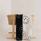Plush Blanket  | Just Smile Black & White