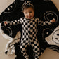 Plush Blanket  | Just Smile Black & White