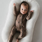 Bamboo Zip Pajamas | Brown & Black Lightning Bolt