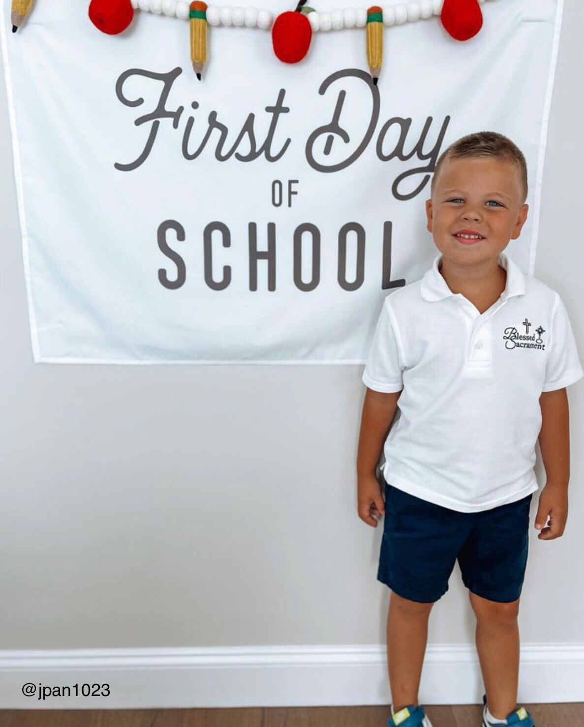 First Day of School Banner