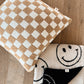 Plush Blanket  | Just Smile Black & White