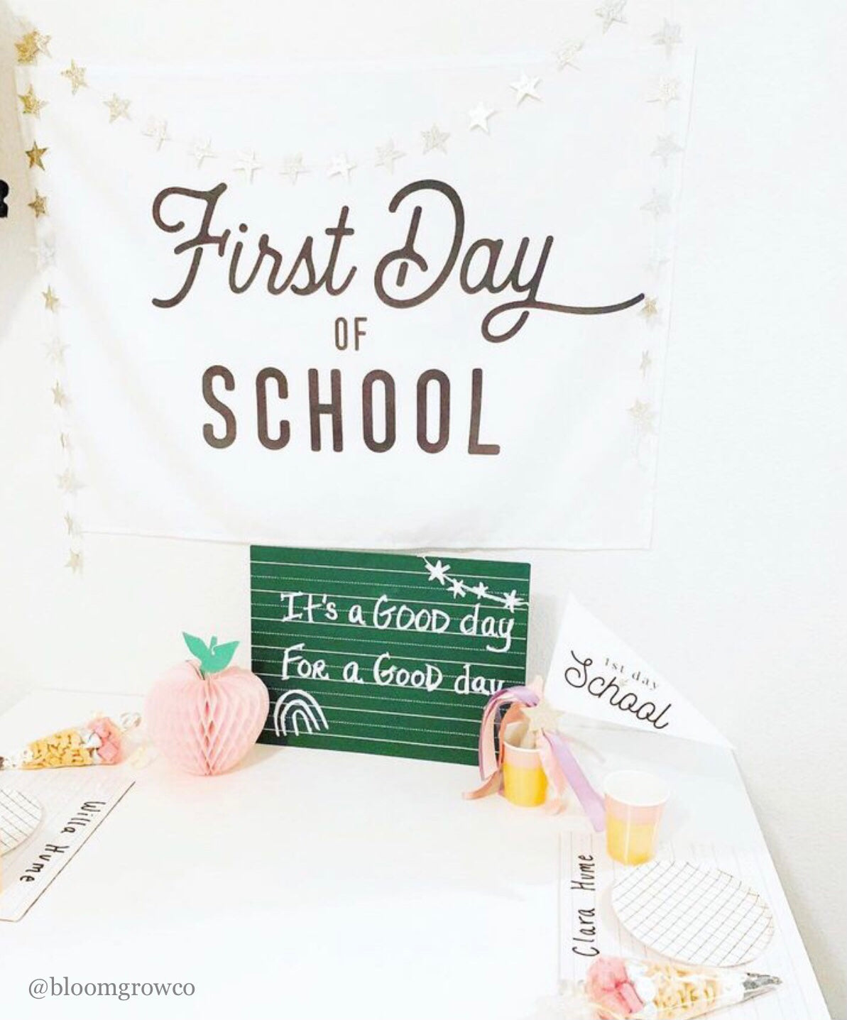 First Day of School Banner