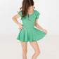 Kelly Green S/S Twirl Leotard