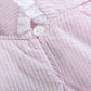 Light Pink Seersucker Collared Bubble Romper