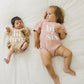 Lil Bro Sweatshirt Romper - more colors - Little Joy Co.