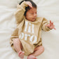 Lil Bro Sweatshirt Romper - more colors - Little Joy Co.