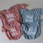 Lil Bro Sweatshirt Romper - more colors - Little Joy Co.