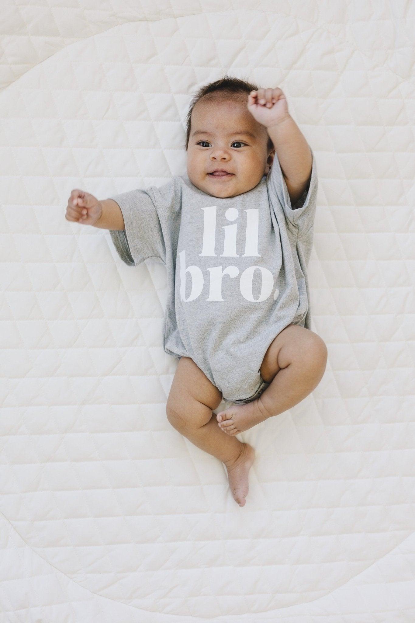 Lil Bro T - Shirt Romper - more colors - Little Joy Co.