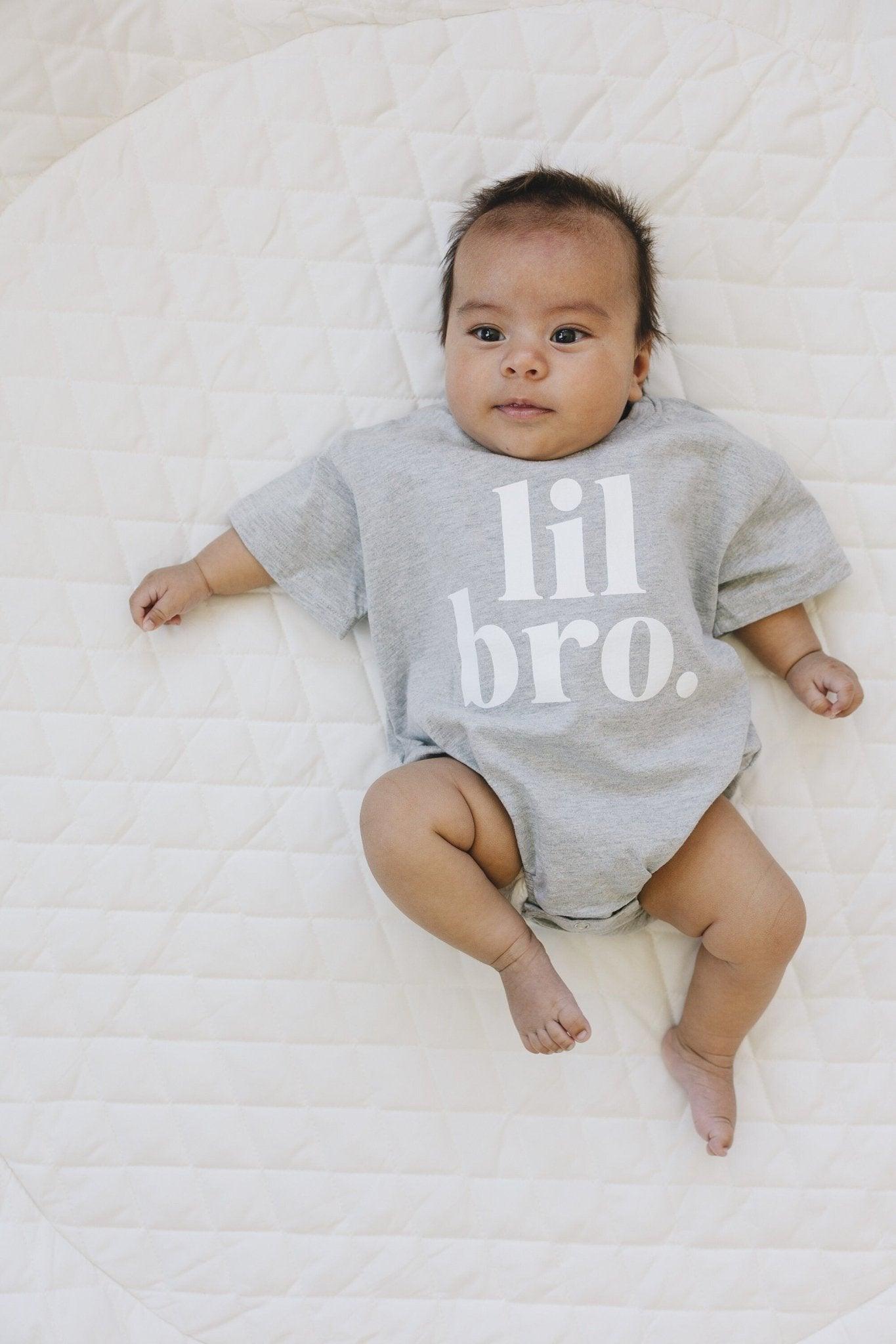 Lil Bro T - Shirt Romper - more colors - Little Joy Co.