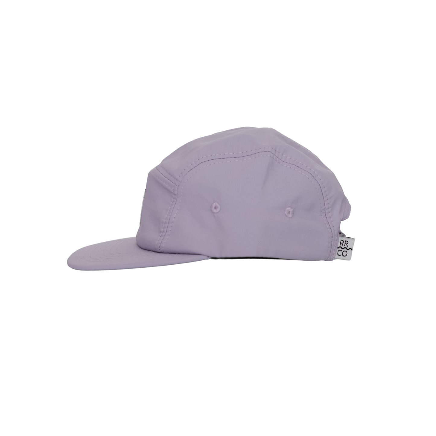 Nylon Five-Panel Hat in Lilac