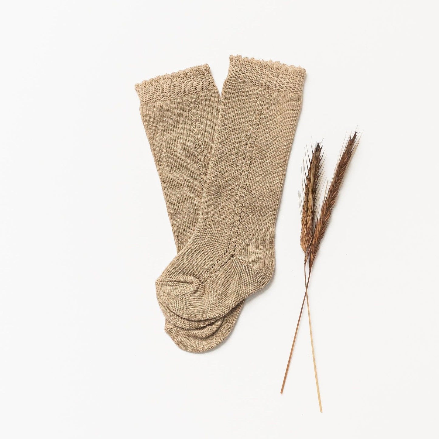 LLB Eyelet Knee High Socks - Little Joy Co.