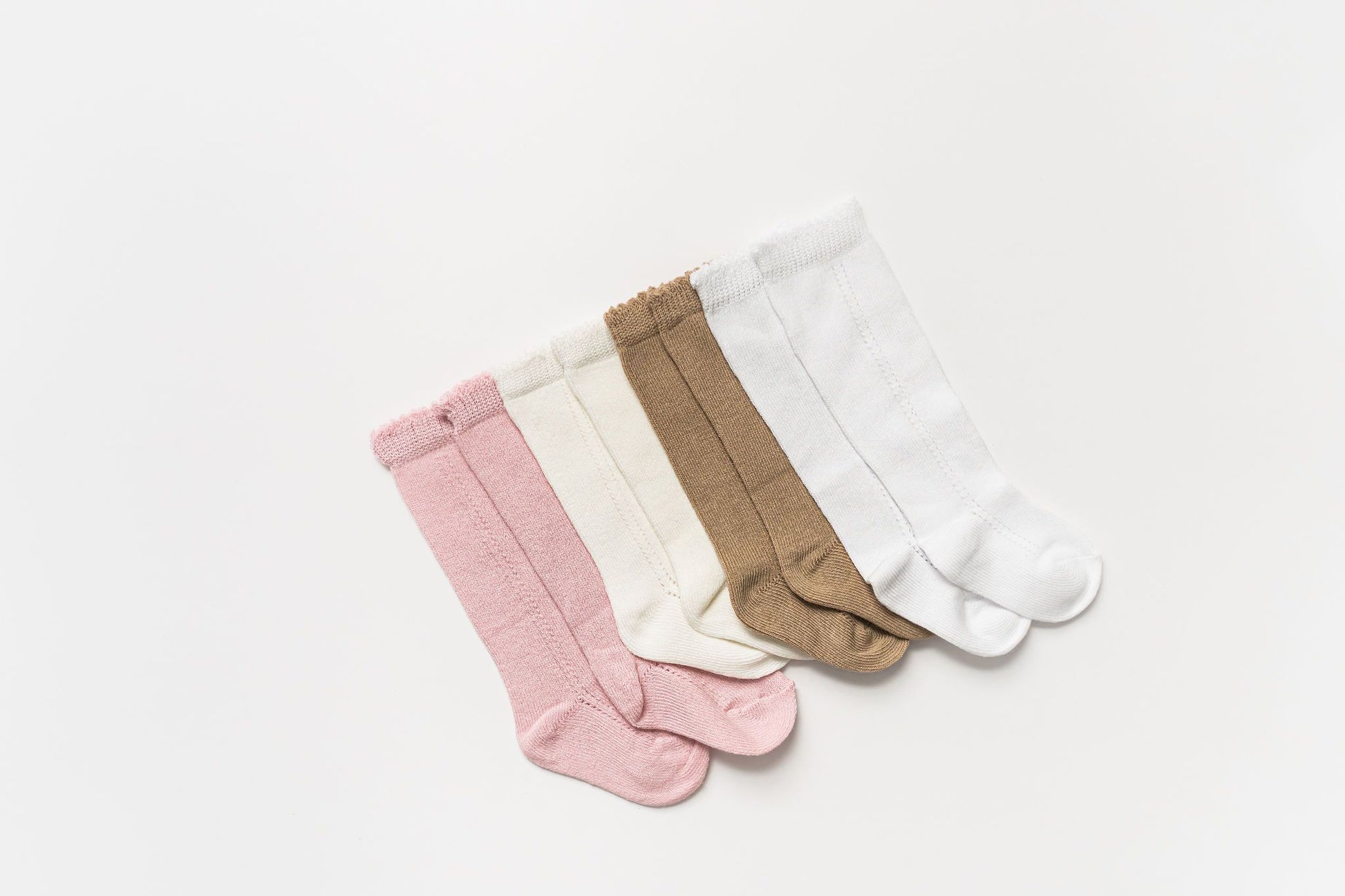 LLB Eyelet Knee High Socks - Little Joy Co.