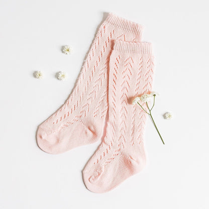 LLB Lace Knee High Socks - Little Joy Co.