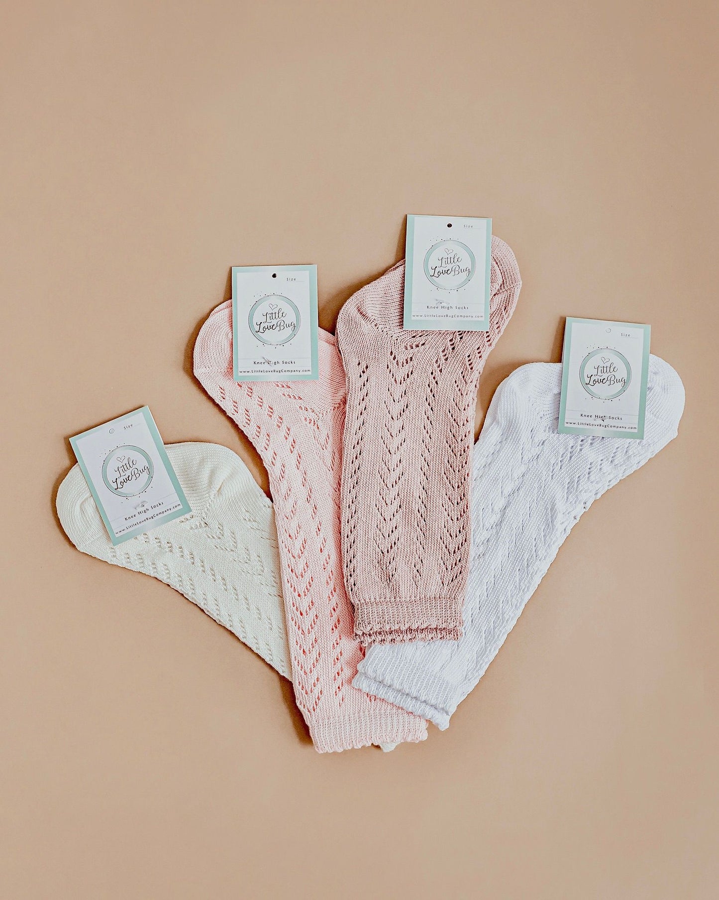 LLB Lace Knee High Socks - Little Joy Co.