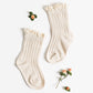 LLB Lace Top Knee High Socks - Little Joy Co.